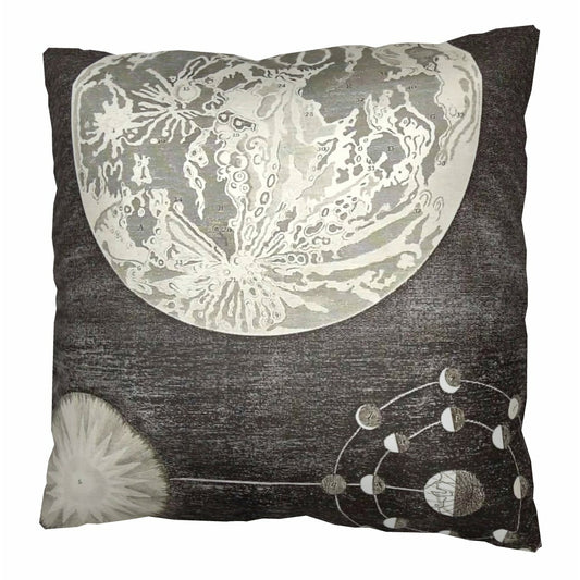 Black Astronomy Pillow