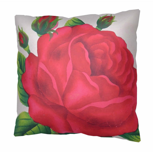 Red Rose Pillow